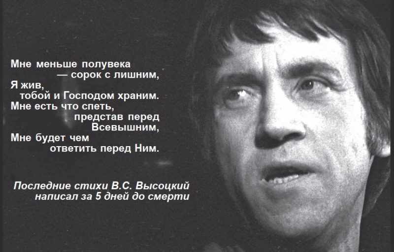 Звезда и смерть Владимира Высоцкого. Почему уход артиста через 40 лет вызывает много вопросов